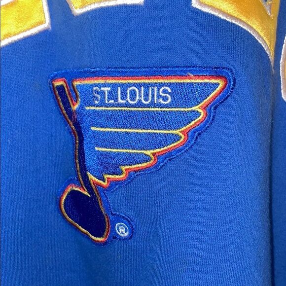 St. Louis Blues Blue Sweater - Picture 4 of 9